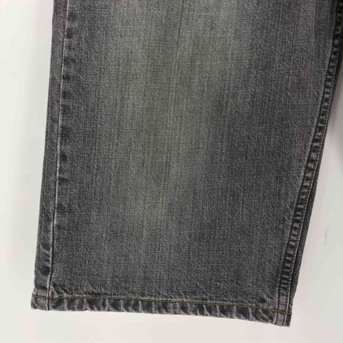 リーバイス Levis 534 先染め ブラック ハーフ デニム メンズ W32