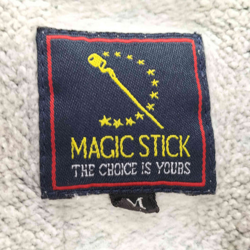 マジックスティック MAGIC STICK ダブルジップ ジップアップパーカー メンズ M