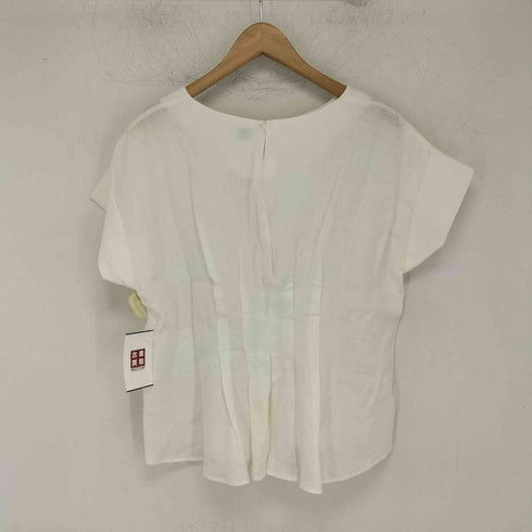 アーバンリサーチドアーズ URBAN RESEARCH DOORS リネンバックタックブラウス レディース M