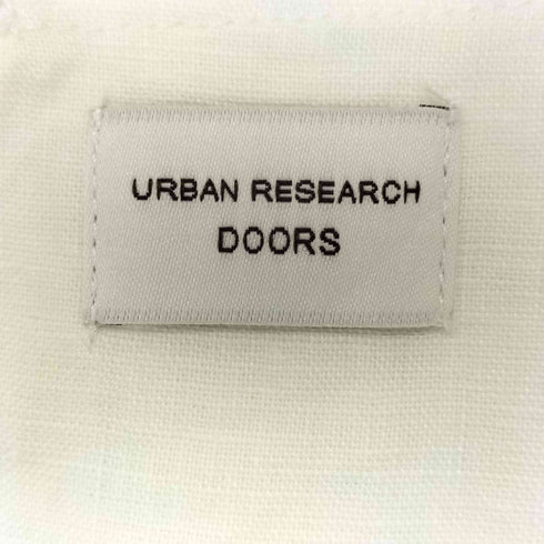 アーバンリサーチドアーズ URBAN RESEARCH DOORS リネンバックタックブラウス レディース M