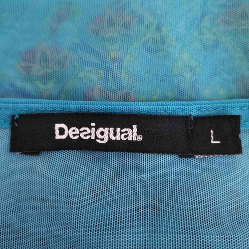 デシグアル Desigual 花柄レースブラウス レディース import:L