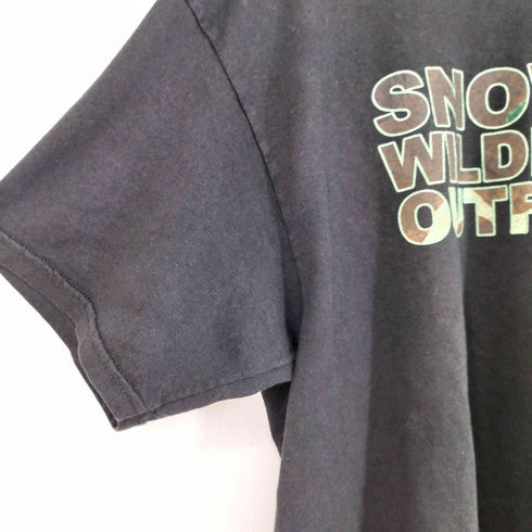 ヘインズ Hanes 00S SNOWBIRD WILDERNESS OUTFITTERS 迷彩デザイン Tシャツ メンズ