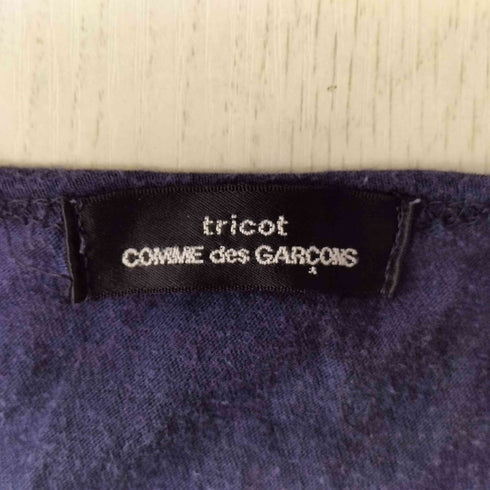 トリココムデギャルソン tricot COMME des GARCONS AD2000 変形コットンカットソー レディース