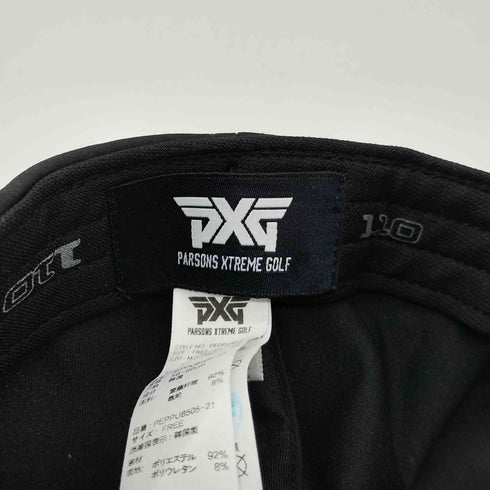 PXG ロゴ刺繍 6パネルキャップ メンズ