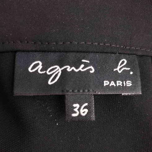 アニエスベー agnes b. PARIS フロント丸ボタンスカート レディース EUR:36