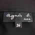 アニエスベー agnes b. PARIS フロント丸ボタンスカート レディース EUR:36