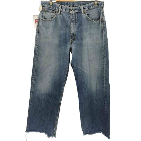 リーバイス Levis 00S 05年製 504 ボタン裏J41 レザーパッチ ストレート デニム メンズ 36-34