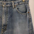 リーバイス Levis 00S 05年製 504 ボタン裏J41 レザーパッチ ストレート デニム メンズ 36-34