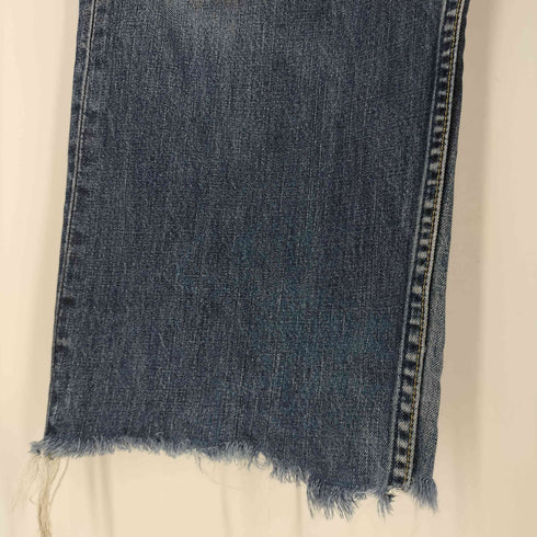 リーバイス Levis 00S 05年製 504 ボタン裏J41 レザーパッチ ストレート デニム メンズ 36-34