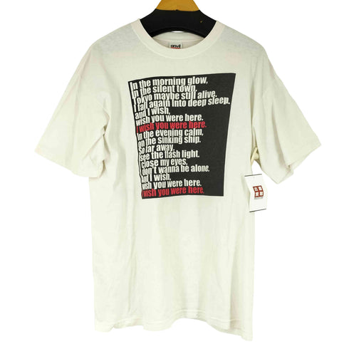アンビル Anvil 英語文字プリント S/S Tシャツ メンズ import:L