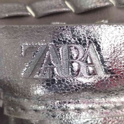 ザラ ZARA 編み込みエフェクト ショルダー ハンドバッグ レディース
