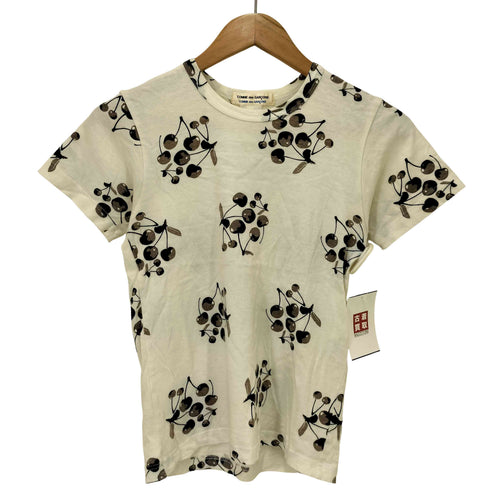 コムデギャルソンコムデギャルソン COMME des GARCONS COMME des GARCONS チェリープリント クルーネック Tシャツ レディース JPN:S
