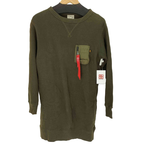 アルファインダストリーズ ALPHA INDUSTRIES スウェットワンピース レディース JPN:M