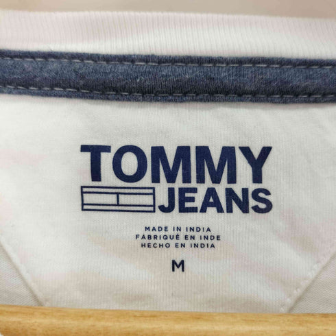 トミージーンズ tommy jeans ロゴプリントクルーネックTシャツ レディース import:M