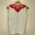 タオコムデギャルソン tao COMME des GARCONS 07SS フロッキー フラワーレースデザイン UネックTシャツ AD2006 レディース