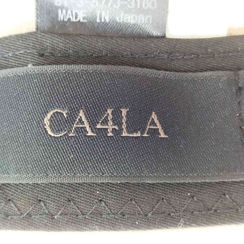 カシラ CA4LA フェイクレザー ベースボールキャップ レディース
