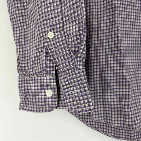 ラルフローレン RALPH LAUREN 90S スモールポニー刺繍 SLIM FIT L/S BDチェックシャツ メンズ JPN:L