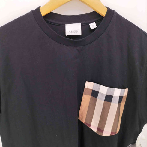 バーバリー BURBERRY Check Pocket T-SHIRT ノバチェック ポケット Tシャツ メンズ import:XS