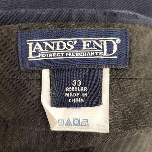 ランズエンド LANDS END 00S 2タック コットンパンツ メンズ UK:32-33