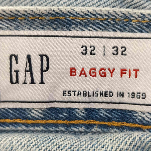 ギャップ Gap BAGGY FIT ウォッシュウェル バギーデニム メンズ 32×32