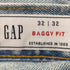 ギャップ Gap BAGGY FIT ウォッシュウェル バギーデニム メンズ 32×32
