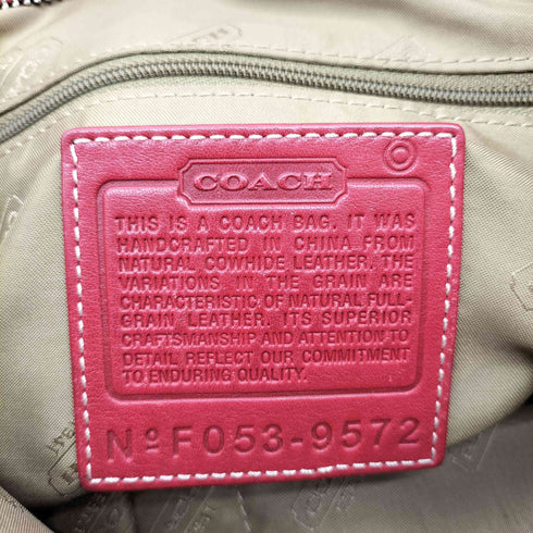コーチ COACH Hamptons Leather Tote レザー トートバッグ レディース