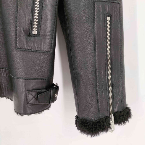 ポールスミス Paul Smith B-3型 羊革 ムートンジャケット メンズ import:L