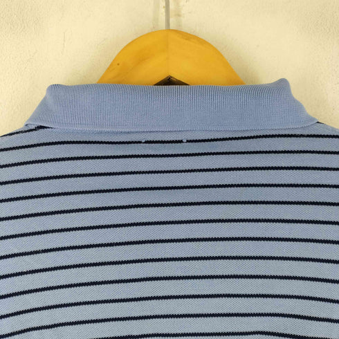 ポロラルフローレン POLO RALPH LAUREN スモールポニー刺繍 CUSTOM SLIM FIT S/S ボーダー ポロシャツ メンズ JPN:L