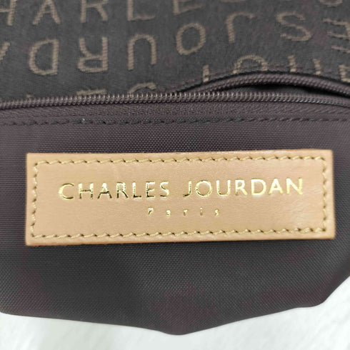 シャルルジョルダン CHARLES JOURDAN 総柄ショルダーバッグ レディース