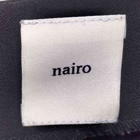 ナイロ nairo ツイストベルトワンピース ノースリーブ レディース JPN:S