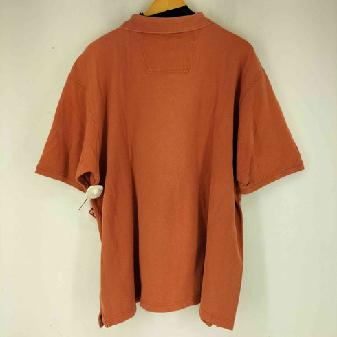 エディーバウアー Eddie Bauer ロゴ刺繍 S/S コットン ポロシャツ メンズ JPN:XL