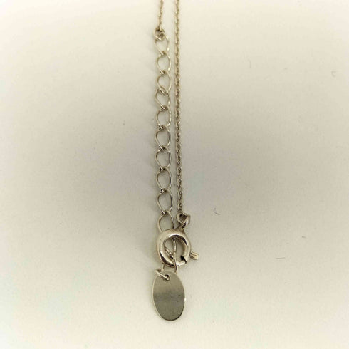 ヨンドシー 4℃ SILVER刻印デザインネックレス レディース