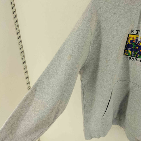 ステューシー Stussy 1980-2020 irises プルオーバーパーカー メンズ import:L