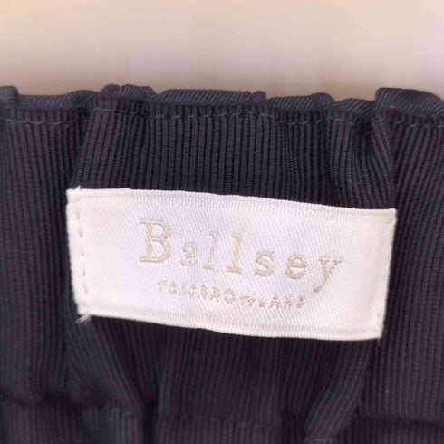 ボールジー BALLSEY 21aw 2way ストレッチ イージーセミワイドパンツ レディース 36