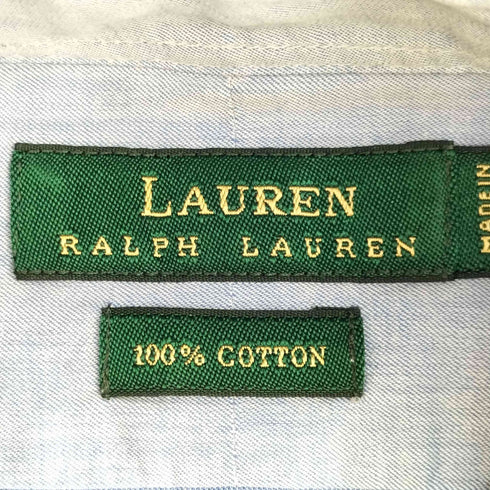 ローレンラルフローレン LAUREN RALPH LAUREN 00S コットン L/S BD ポケットシャツ メンズ