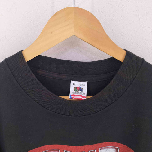 フルーツオブザルーム FRUIT OF THE LOOM 90s USA製 EXIT アートプリント Tシャツ メンズ import:XL