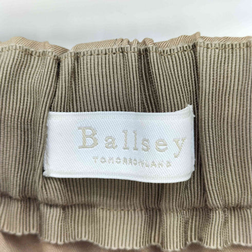 ボールジー BALLSEY 21aw 2way ストレッチ イージーセミワイドパンツ レディース 36