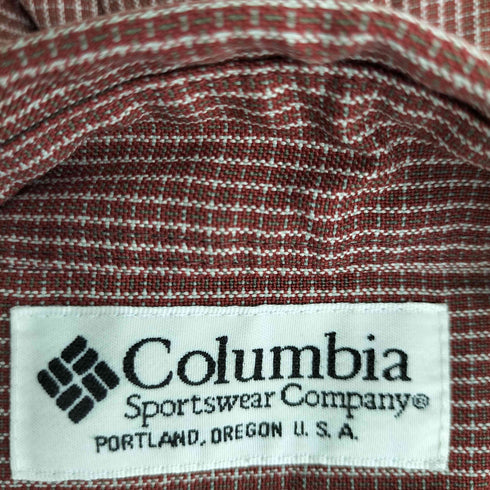 コロンビアスポーツウェア Columbia Sportswear GRT L/S チェックシャツ メンズ JPN:XL