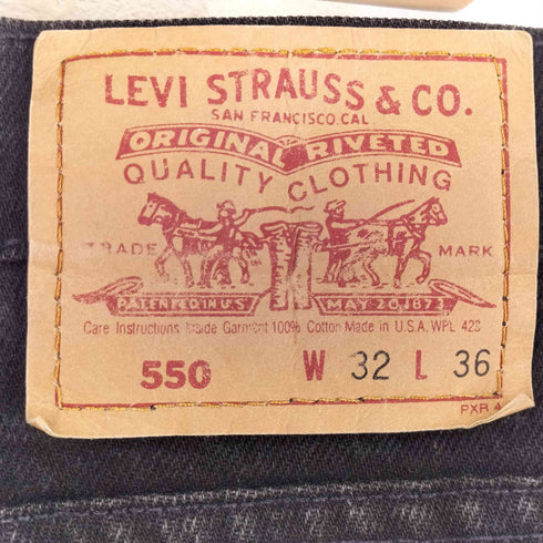 リーバイス Levis 90S USA製 532刻印 550 デニムパンツ メンズ W32 L36