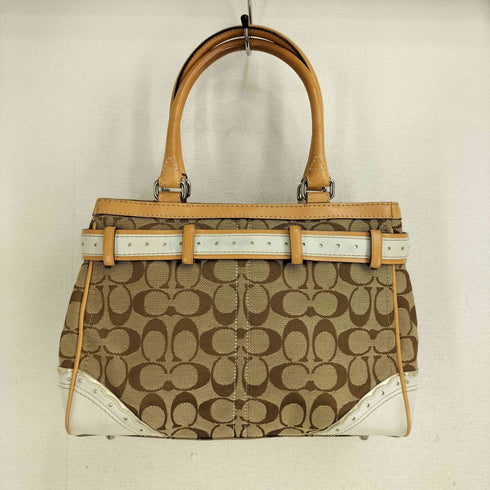 コーチ COACH シグネチャーハンドバッグ レディース