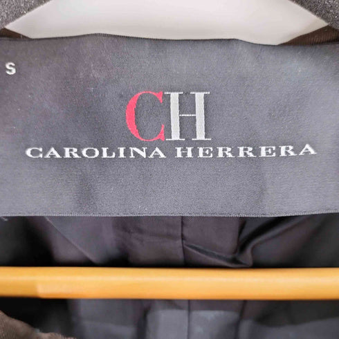 CAROLINA HERRERA フリル ロング ジャケット レディース import:S