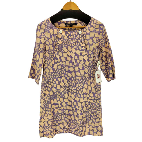 マークバイマークジェイコブス Marc by Marc Jacobs 総柄コットンシルク ワンピース レディース 6