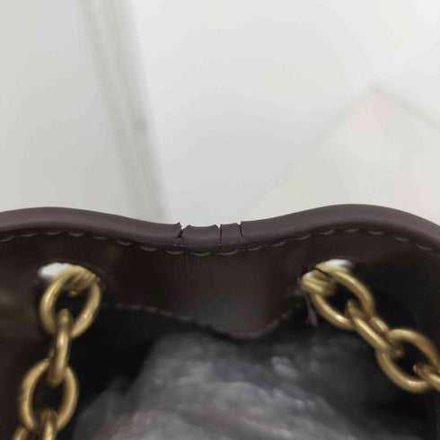 ザラ ZARA フリンジ チェーンストラップ ショルダーバッグ レディース M