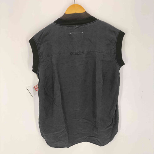 エムエムシックスメゾンマルジェラ MM6 Maison Margiela ノースリーブ シルクトップス レディース EUR:40