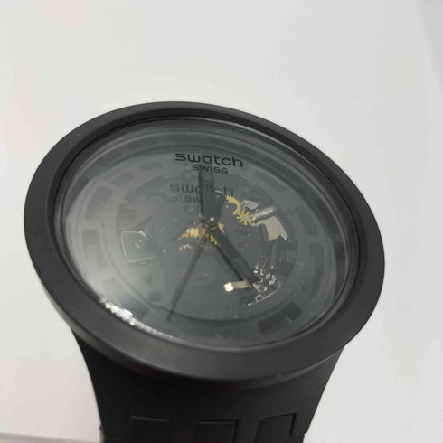 スウォッチ Swatch C-BLACK ムーブメント クオーツ 腕時計 メンズ