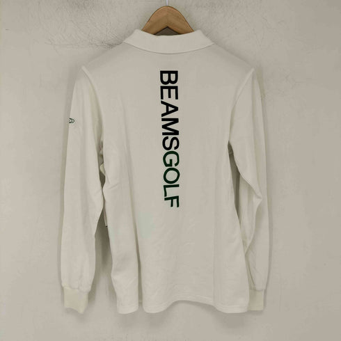 ビームス BEAMS 日本製 ORANGE LABEL / USシリーズ ストレッチ鹿の子 ロングポロシャツ メンズ S