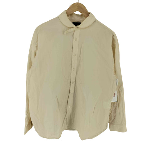 アイテムズアーバンリサーチ ITEMS URBAN RESEARCH ブロードラウンドカラーシャツ レディース JPN:M
