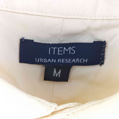 アイテムズアーバンリサーチ ITEMS URBAN RESEARCH ブロードラウンドカラーシャツ レディース JPN:M