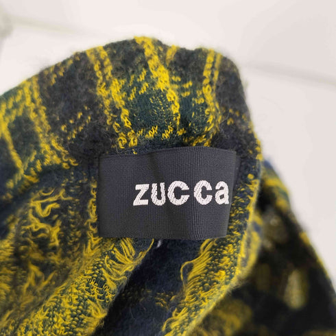ズッカ ZUCCa 00s Y2K タータンチェック ウール ニット パンツ レギンス レディース JPN:M