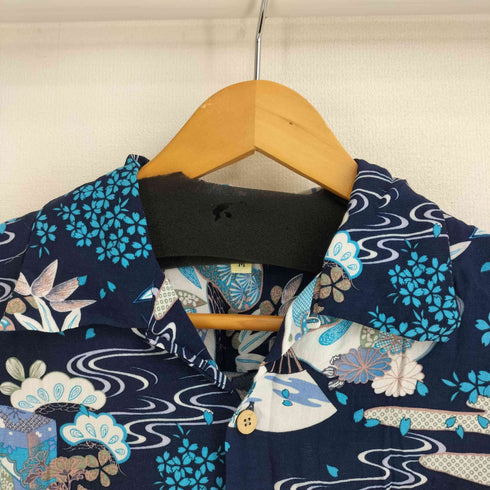 PATINA VINTAGE レーヨン100 S/S アロハシャツ レディース import:M